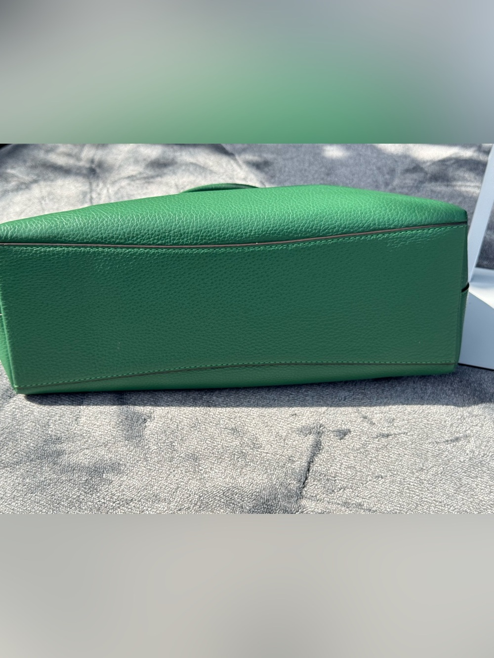 Coach Georgia Satchel crafted from refined pebble leather. EUC - Picture 3 of 12